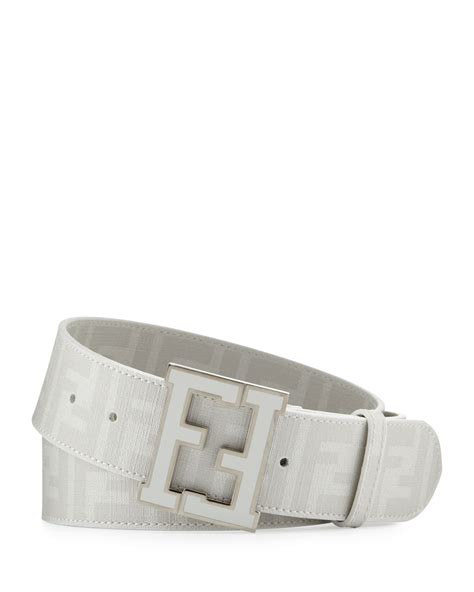 white fendi belts|white Fendi belt sale.